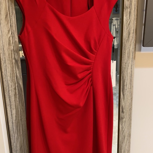 Calvin Klein | Red Dress - Picture 2 of 6